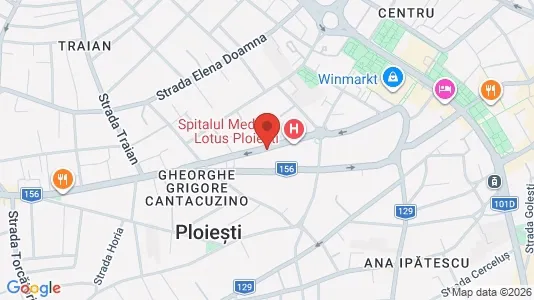 Apartments for rent i Ploieşti - kort over placeringen
