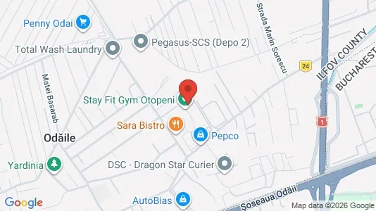 Apartments for rent i Otopeni - kort over placeringen