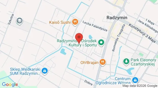 Apartments for rent i Wołomiński - kort over placeringen