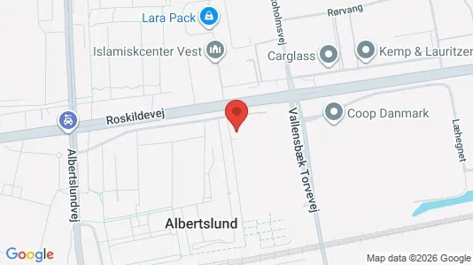 Apartments for rent i Albertslund - kort over placeringen