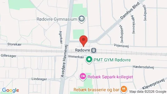 Apartments for rent i Rødovre - kort over placeringen