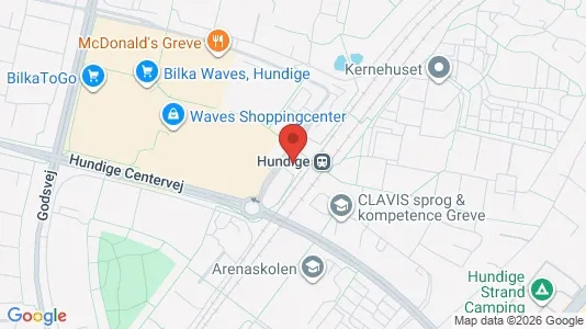 Apartments for rent i Greve - kort over placeringen
