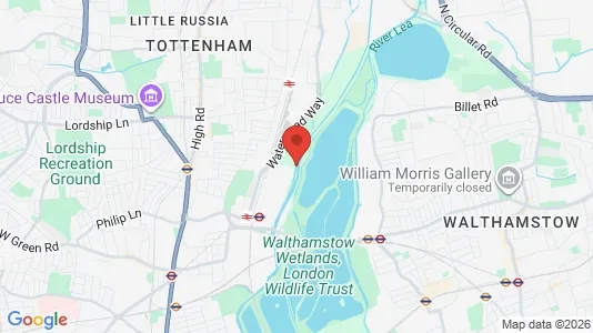 Houses for rent i London N17 - kort over placeringen