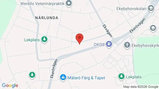 Apartments for rent i Ekerö - kort over placeringen