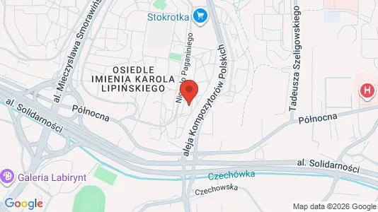 Rooms for rent i Lublin - kort over placeringen