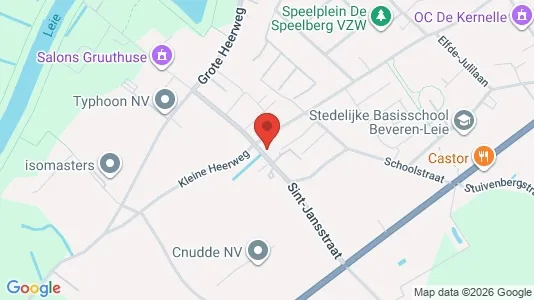 Apartments for rent i Waregem - kort over placeringen