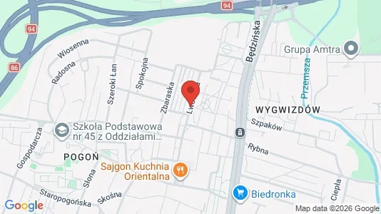 Rooms for rent i Warszawa Żoliborz - kort over placeringen