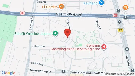 Apartments for rent i Wrocław - kort over placeringen