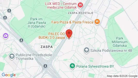 Apartments for rent i Gdańsk - kort over placeringen