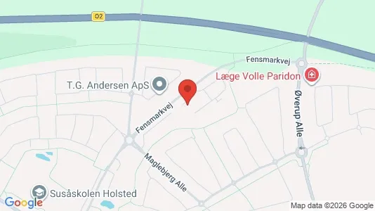 Apartments for rent i Næstved - kort over placeringen