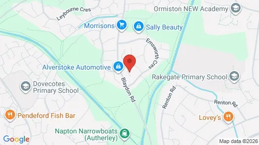 Apartments for rent i Wolverhampton - West Midlands - kort over placeringen