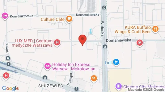 Apartments for rent i Warszawa Wawer - kort over placeringen