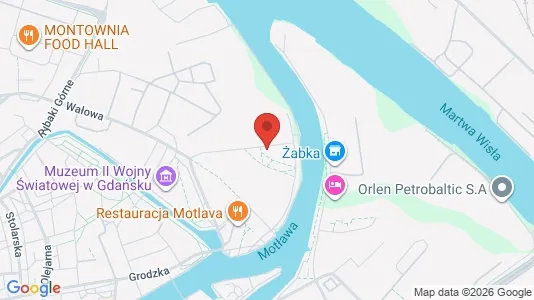 Apartments for rent i Gdańsk - kort over placeringen