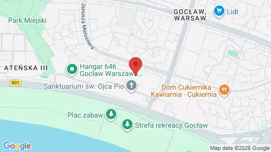 Apartments for rent i Warszawa Praga-Południe - kort over placeringen