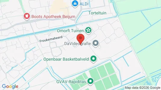 Apartments for rent i Groningen - kort over placeringen