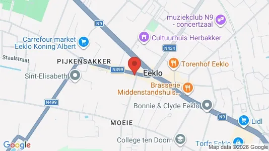 Apartments for rent i Eeklo - kort over placeringen