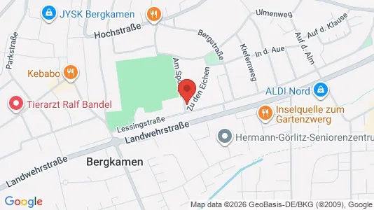 Apartments for rent i Unna - kort over placeringen