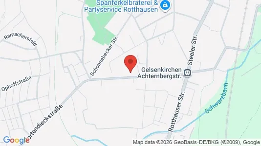 Apartments for rent i Gelsenkirchen - kort over placeringen