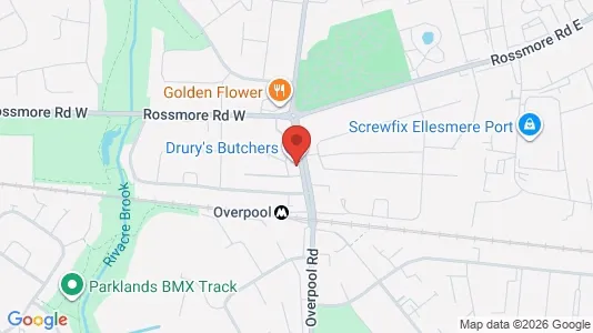 Apartments for rent i Ellesmere Port - Merseyside - kort over placeringen