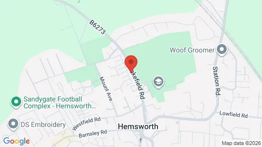 Apartments for rent i Pontefract - West Yorkshire - kort over placeringen