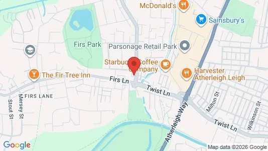 Apartments for rent i Leigh - Lancashire - kort over placeringen