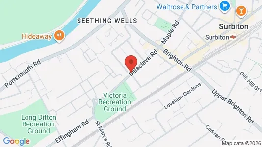 Apartments for rent i Surbiton - Surrey - kort over placeringen