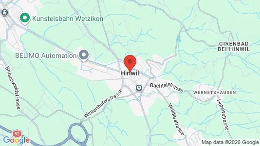 Apartments for rent i Hinwil - kort over placeringen