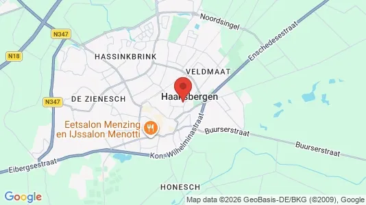 Apartments for rent i Haaksbergen - kort over placeringen