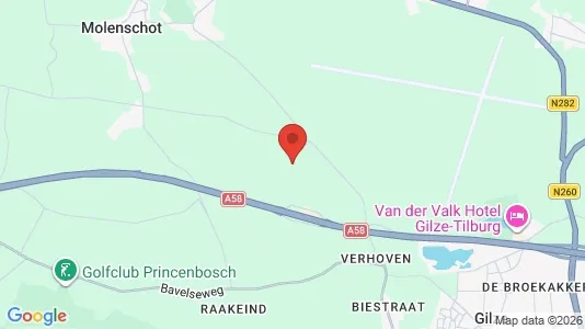 Houses for rent i Gilze en Rijen - kort over placeringen