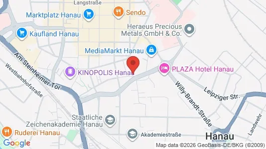 Apartments for rent i Main-Kinzig-Kreis - kort over placeringen