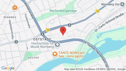 Apartments for rent i Nürnberger Land - kort over placeringen
