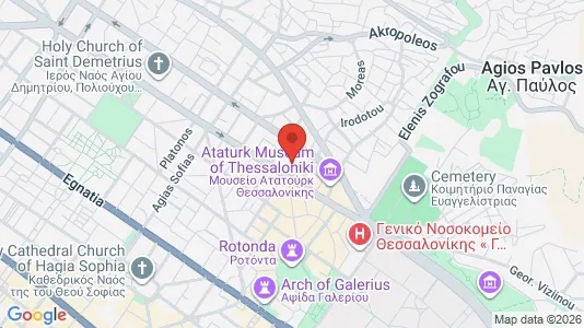 Apartments for rent i Neapoli-Sykies - kort over placeringen