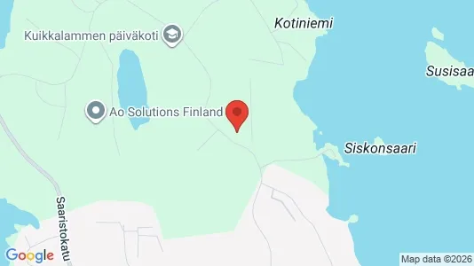 Apartments for rent i Kuopio - kort over placeringen