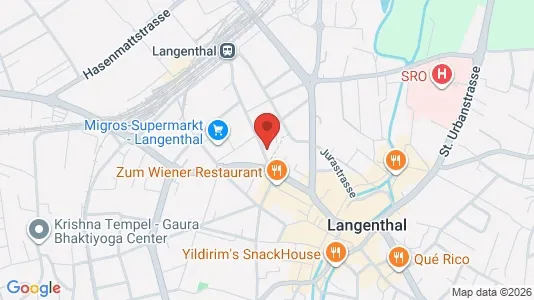 Apartments for rent i Oberaargau - kort over placeringen