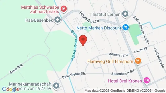 Apartments for rent i Pinneberg - kort over placeringen