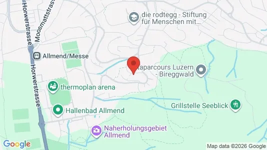 Apartments for rent i Luzern-Land - kort over placeringen