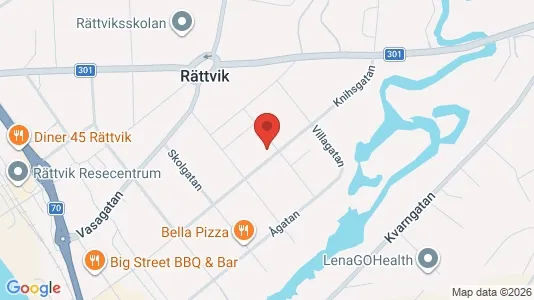 Apartments for rent i Rättvik - kort over placeringen