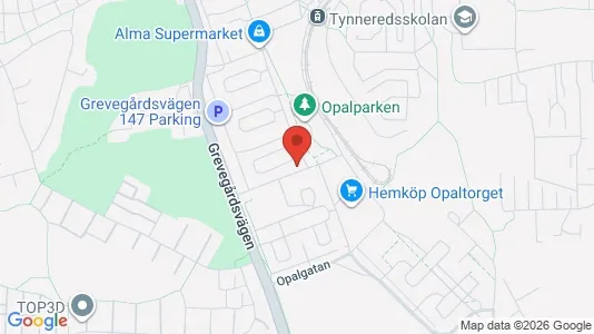 Apartments for rent i Askim-Frölunda-Högsbo - kort over placeringen