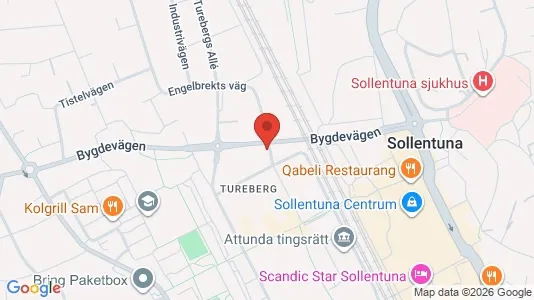 Apartments for rent i Sollentuna - kort over placeringen