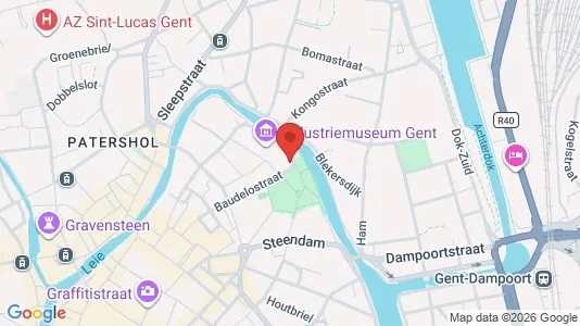 Apartments for rent i Stad Gent - kort over placeringen
