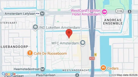 Apartments for rent i Amsterdam Slotervaart - kort over placeringen