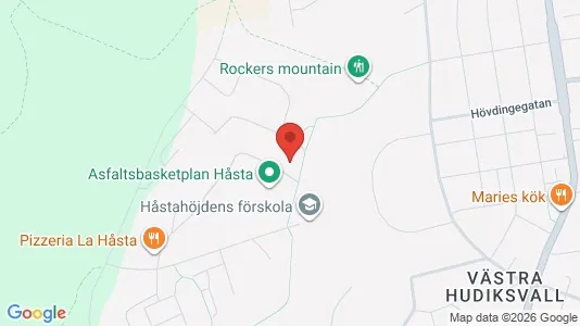 Apartments for rent i Hudiksvall - kort over placeringen