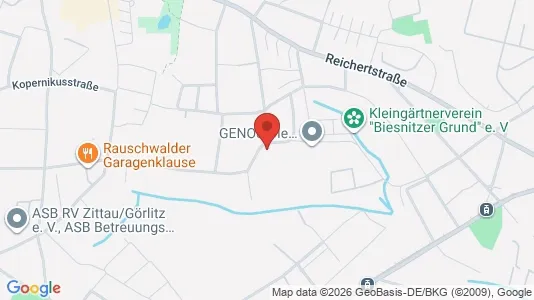 Apartments for rent i Görlitz - kort over placeringen