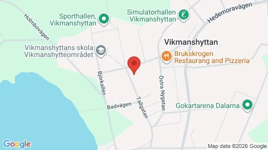 Apartments for rent i Hedemora - kort over placeringen