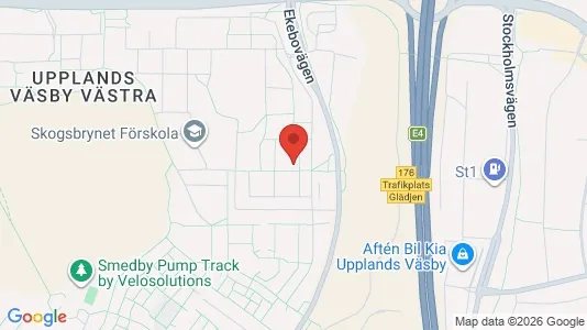 Apartments for rent i Upplands Väsby - kort over placeringen