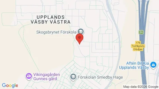 Apartments for rent i Upplands Väsby - kort over placeringen