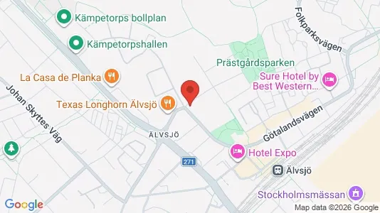 Rooms for rent i Stockholm South - kort over placeringen