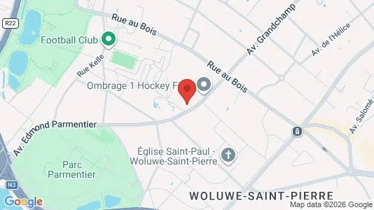 Apartments for rent i Brussels Sint-Pieters-Woluwe - kort over placeringen