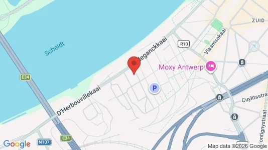 Apartments for rent i Stad Antwerp - kort over placeringen