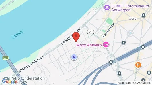 Apartments for rent i Stad Antwerp - kort over placeringen